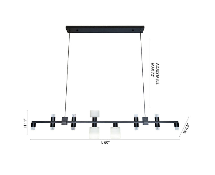 Glass Chandelier (RS01) by Bethel - view 2