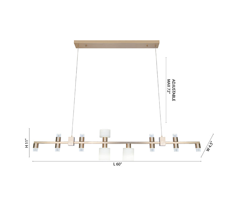 Glass Chandelier (RS01) by Bethel - view 11