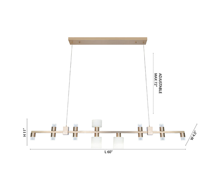Glass Chandelier (RS01) by Bethel - view 11
