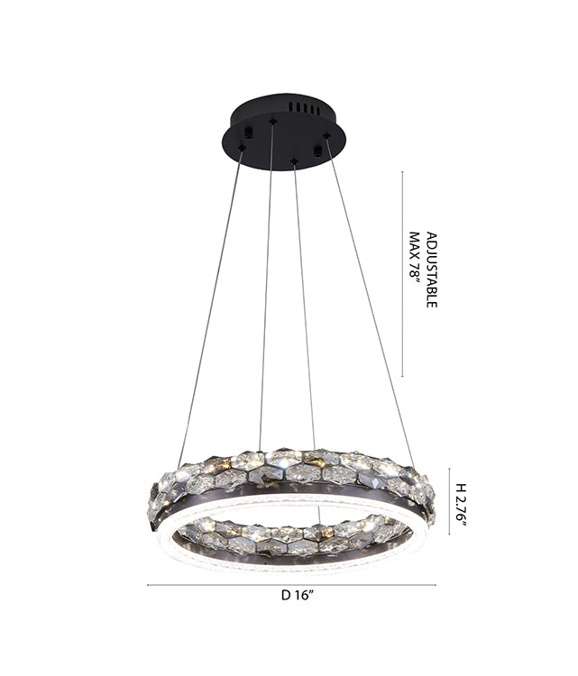 Crystal Pendant by Bethel - view 4