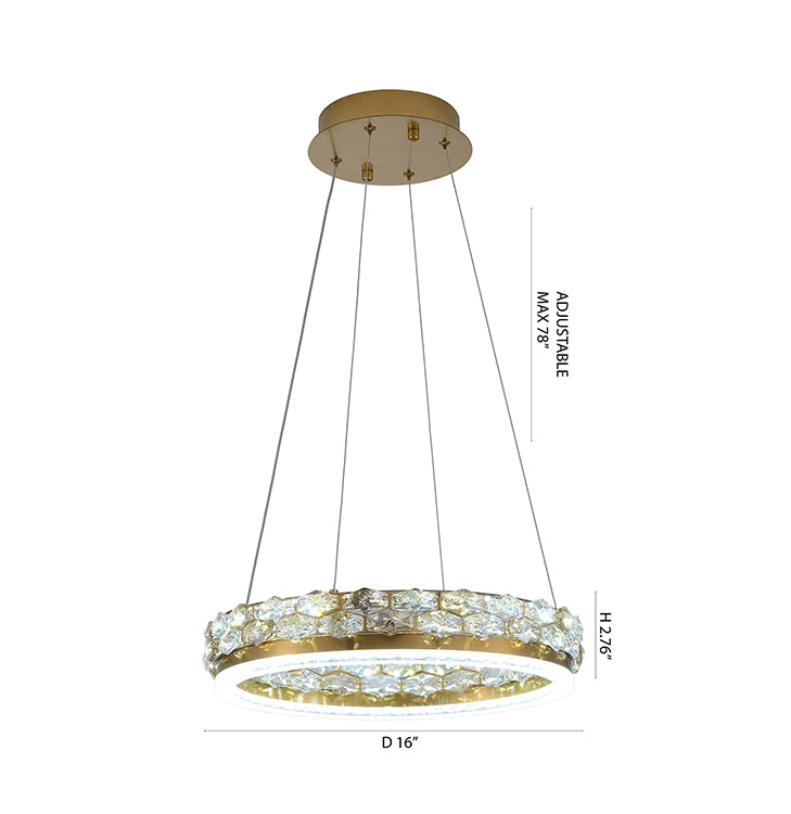 Crystal Pendant by Bethel - view 10