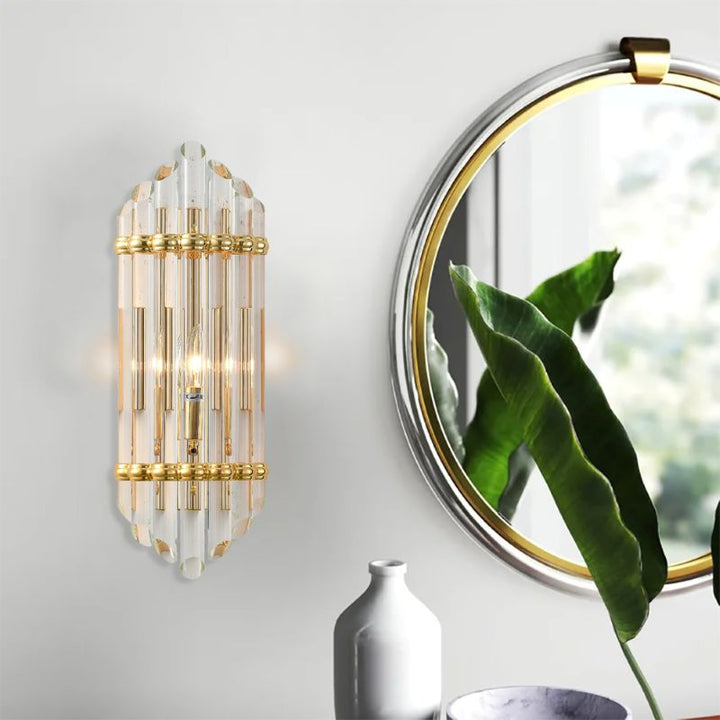 Frame Wall Sconce with Clear Glass Rods (MU45) by Bethel - view 11