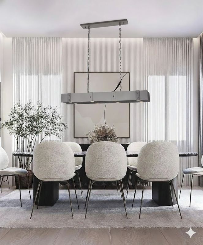Grey Chandelier by Bethel - view 5
