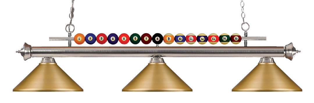 Shark - 3 Light Billiard Light (170BN)