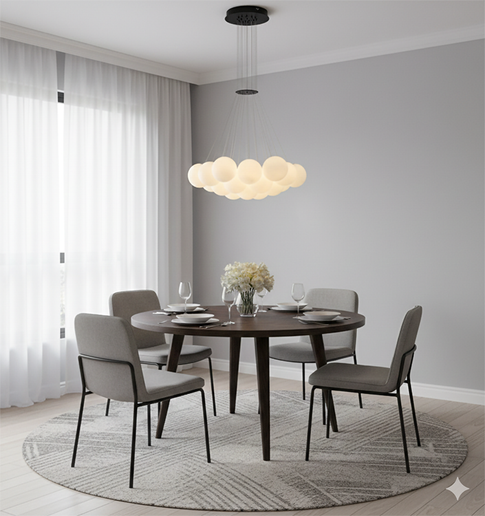 Glass Chandelier (SP03) by Bethel - view 2