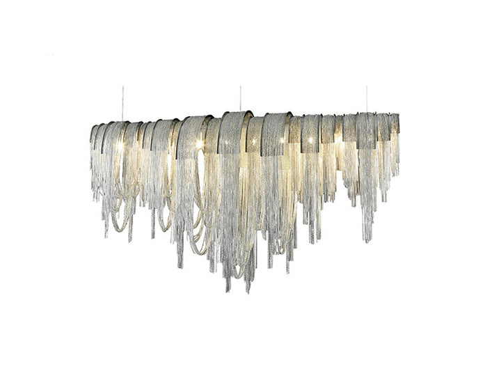 Iron Chandelier (WD05), 51.97" x 14.17", by Bethel