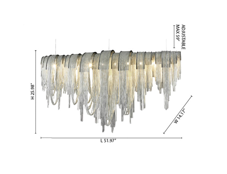 Iron Chandelier (WD05) by Bethel - view 6