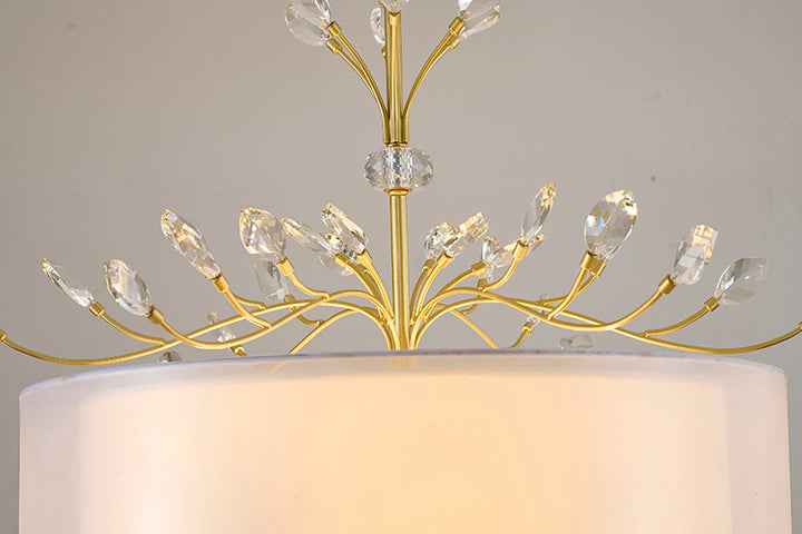 Silver Crystal Chandelier by Bethel - view 4