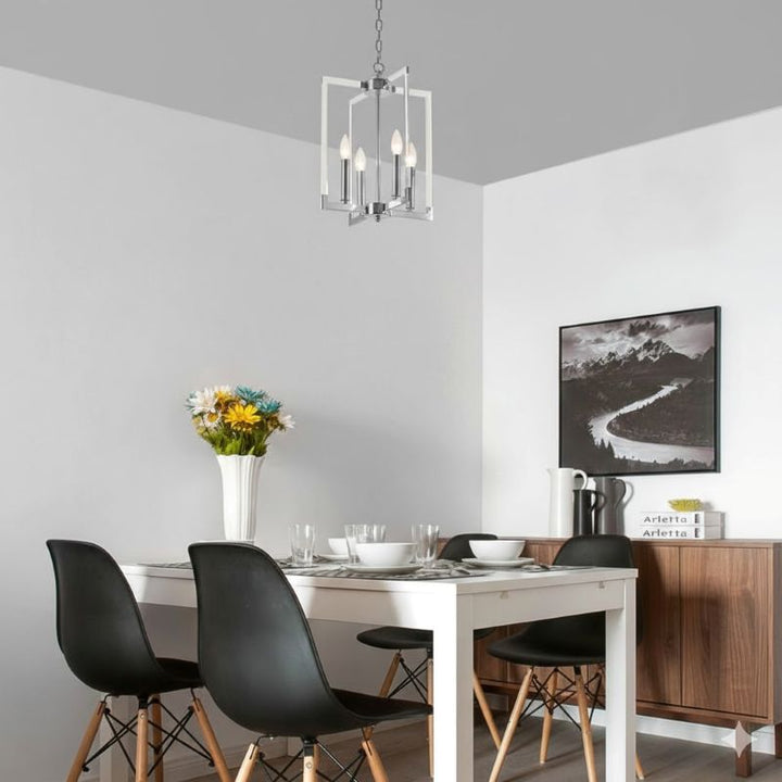 Bronzed Metal Frame Ceiling Fixture with Clear Acrylic Arms by Bethel - view 13