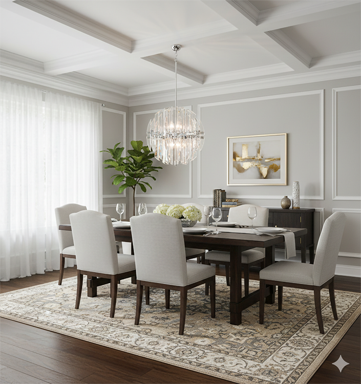 Frame Orb Ceiling Fixture with Clear Acrylic Arms by Bethel - view 5