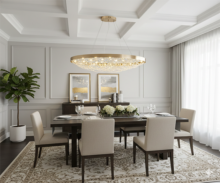 Crystal Chandelier (ZL27) by Bethel - view 10