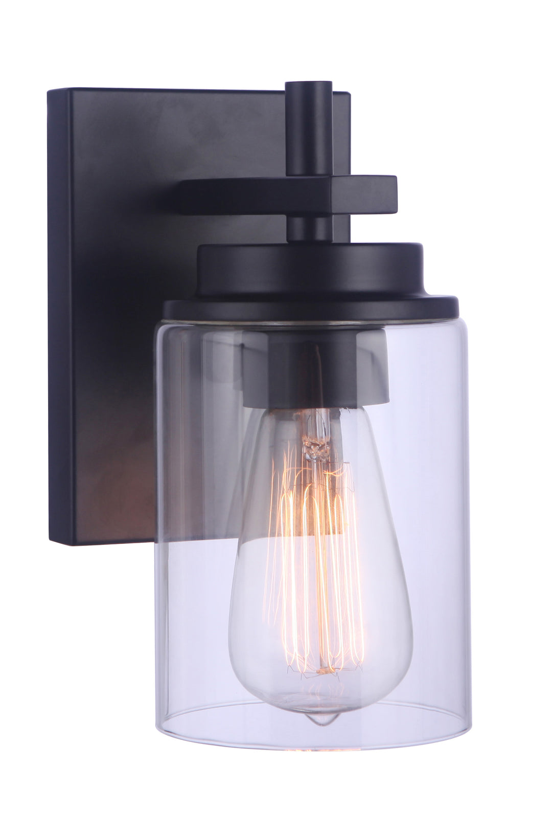 Reeves Wall Sconce in Flat Black by Craftmade