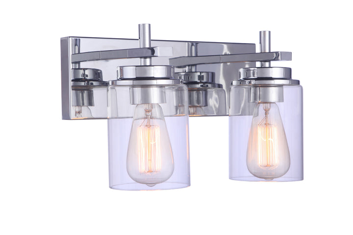 Reeves Vanity Light in Chrome by Craftmade