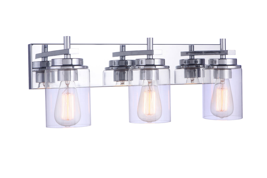 Reeves Vanity Light in Chrome by Craftmade