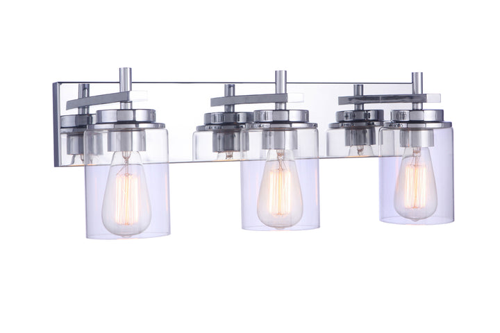 Reeves Vanity Light in Chrome by Craftmade