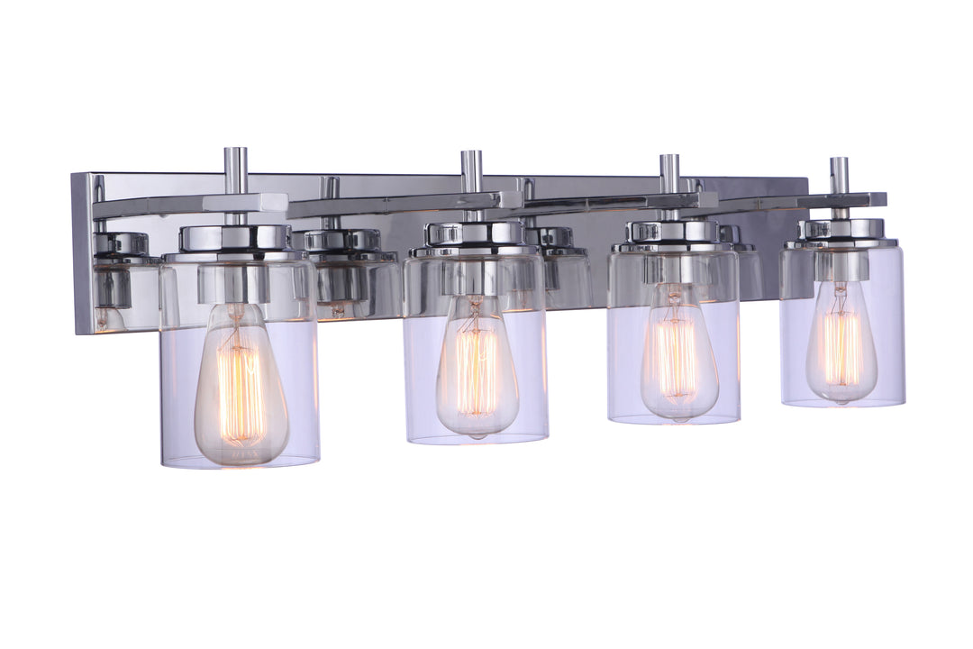 Reeves Vanity Light in Chrome by Craftmade