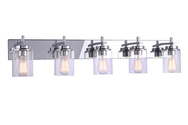 Reeves Vanity Light in Chrome by Craftmade