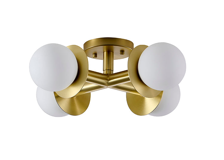 Glass Flush Mount by Bethel - view 4