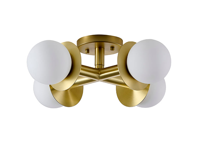 Glass Flush Mount by Bethel - view 4