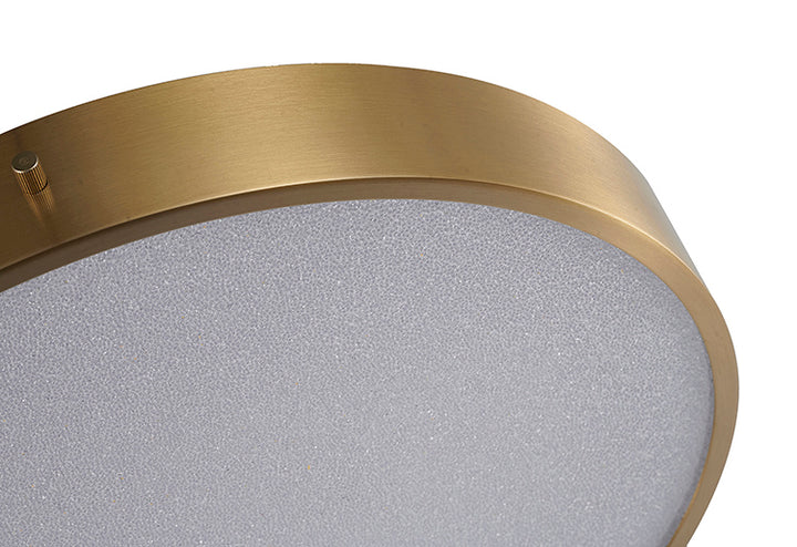 Frame LED Flush Mount with Clear Acrylic Beaded Diffuser by Bethel - view 7