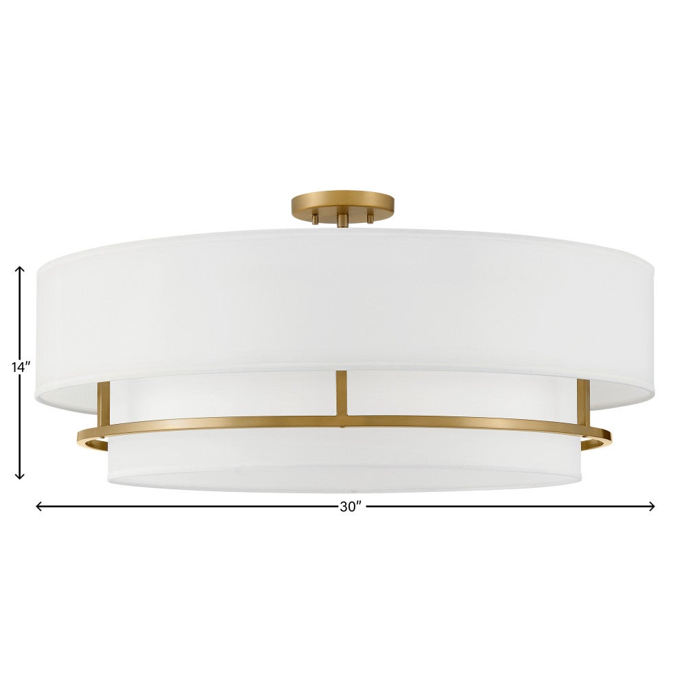 Graham Semi-Flush Mount