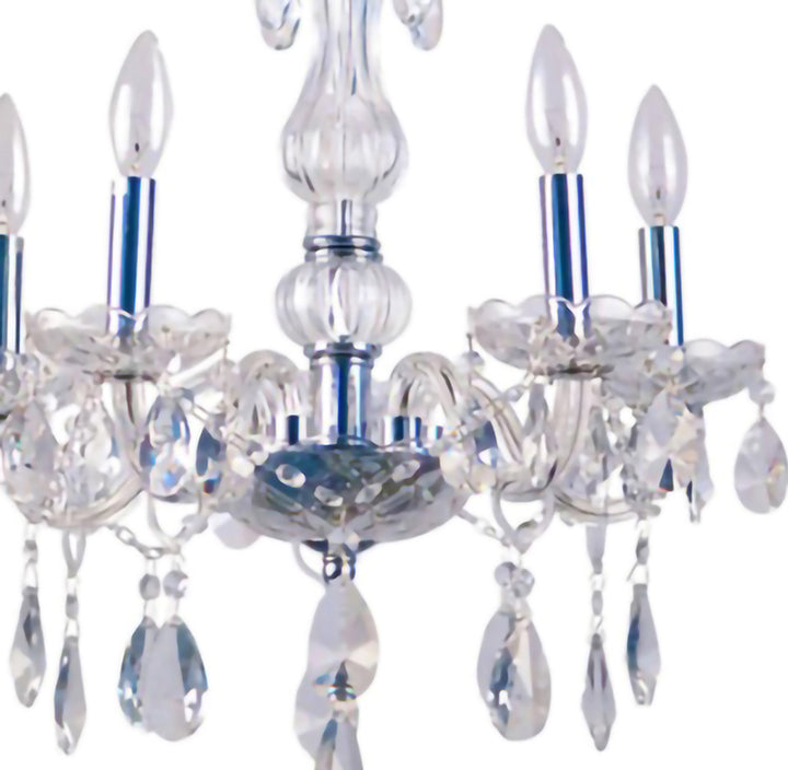 Chrome Crystal Chandelier (ZB13) by Bethel - view 2
