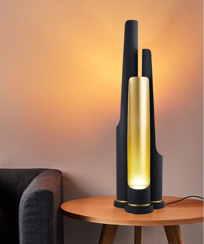 Matte Black Table Lamp by Bethel - view 6