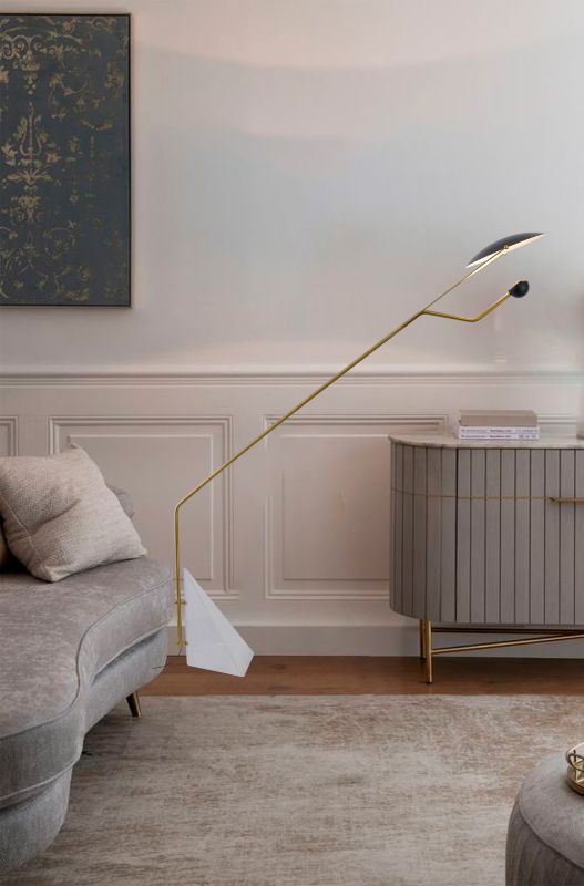 Black Floor Lamp (MU157) by Bethel - view 5