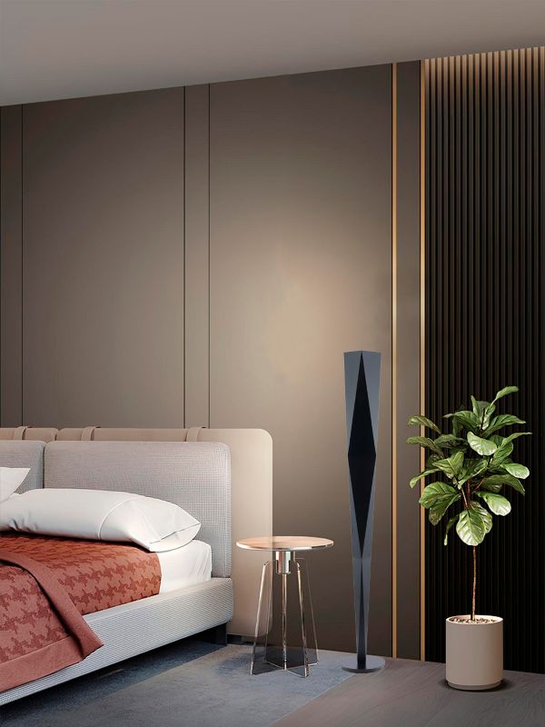 Black Floor Lamp (MU142) by Bethel - view 5