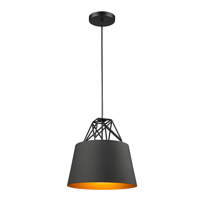 Black Pendant (YS77031) in Black by Bethel