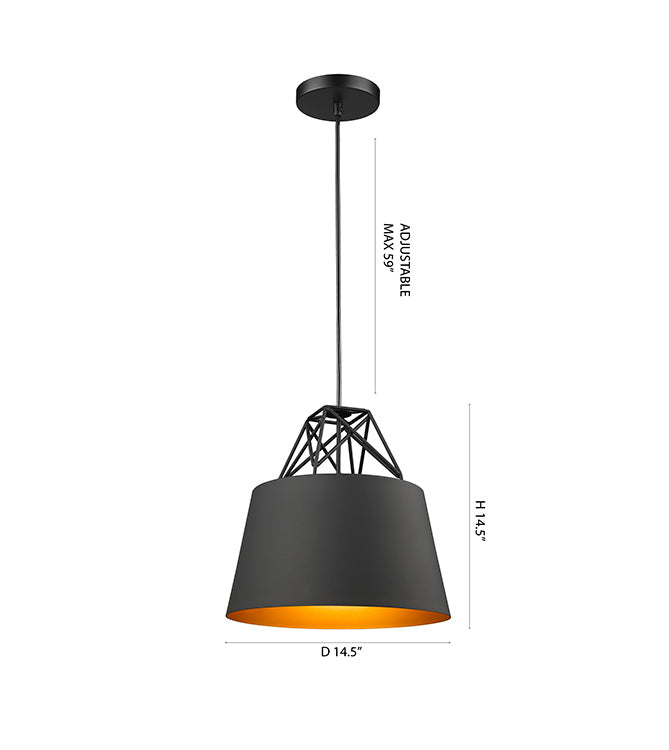 Black Pendant (YS77031) by Bethel - view 12