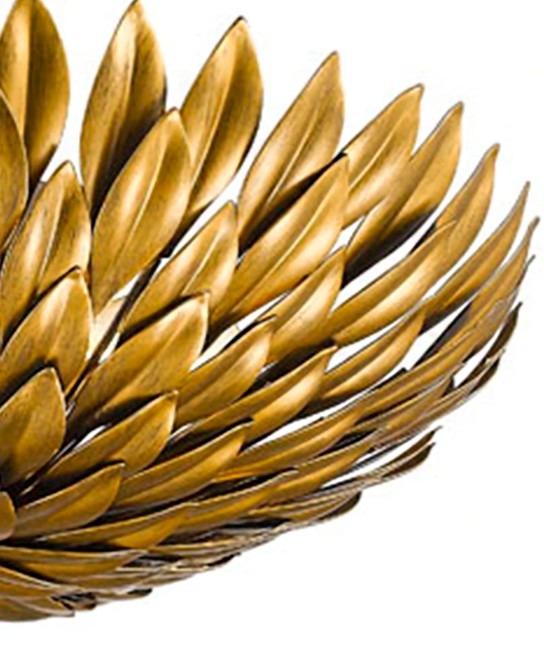Leaf Petal Flush Mount by Bethel - view 5