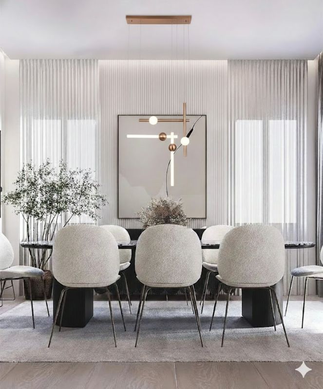 Gold Glass Chandelier (DLS10) by Bethel - view 5