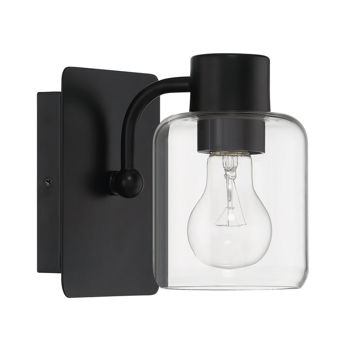 Rori Wall Sconce in Flat Black by Craftmade