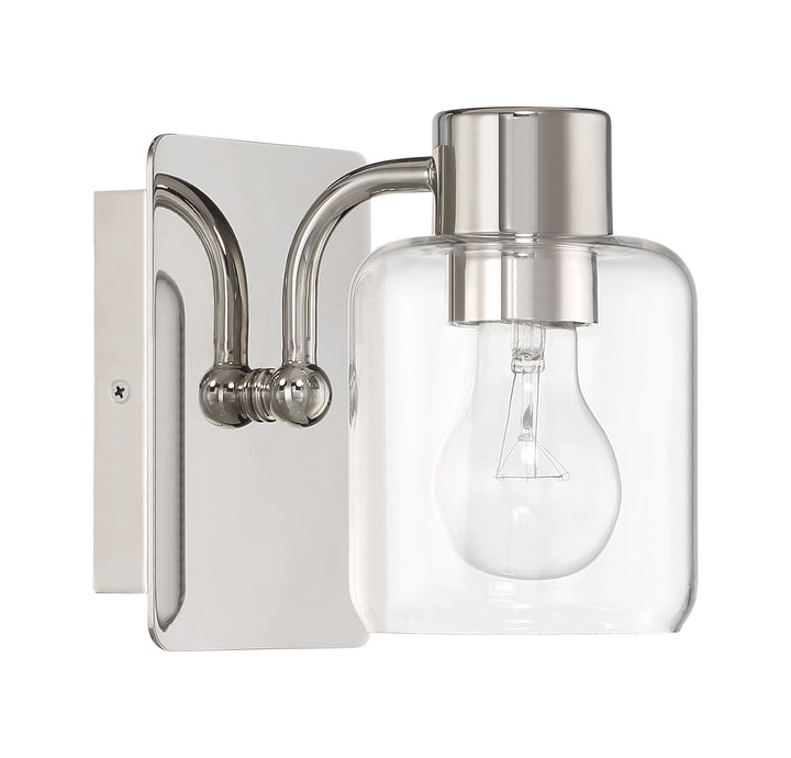 Rori Wall Sconce in Polished Nickel by Craftmade