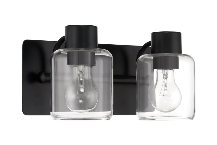 Rori Vanity Light in Flat Black by Craftmade