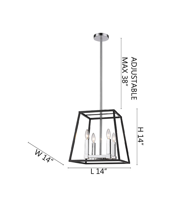 Ceiling Fixture with Candle Light by Bethel - view 3