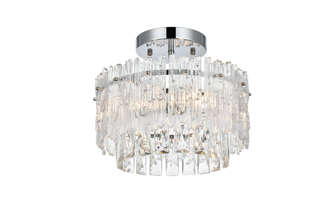 Emilia Flush Mount by Elegant - view 3