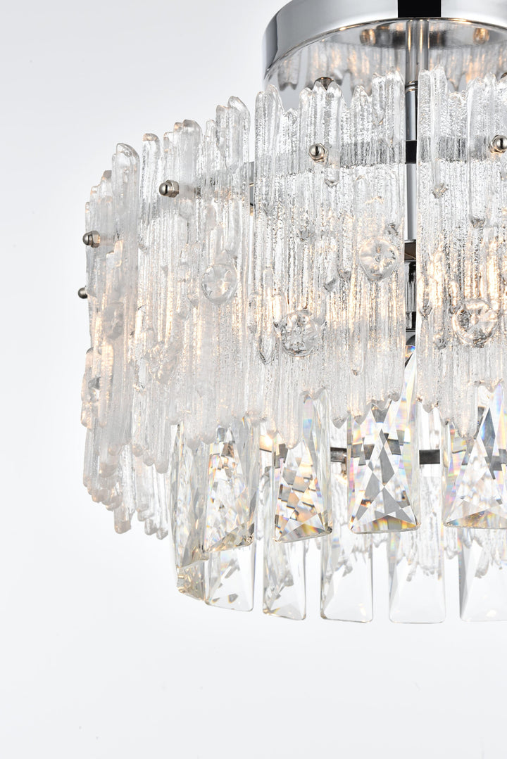 Emilia Flush Mount by Elegant - view 6