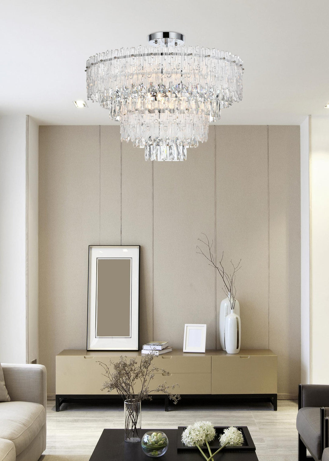 Emilia Flush Mount by Elegant - view 38
