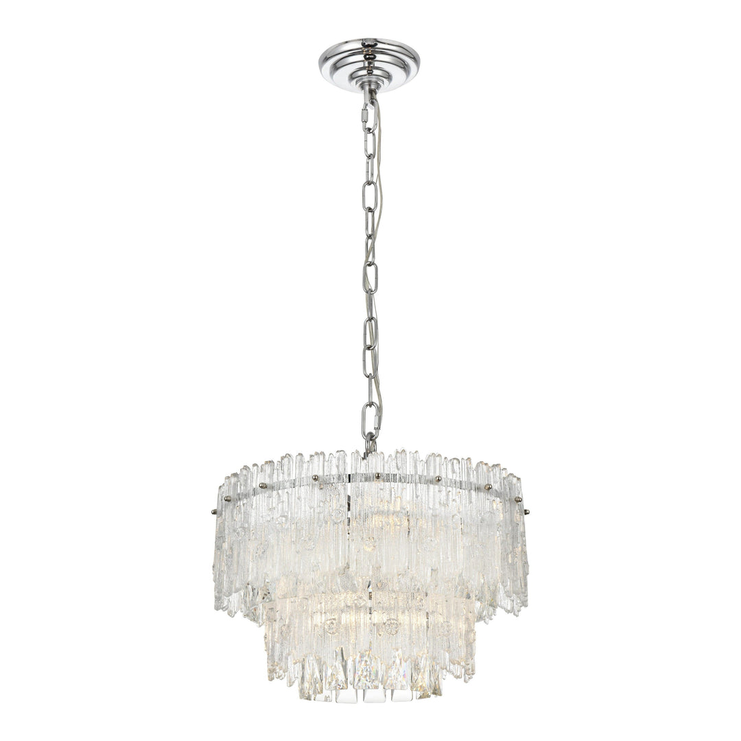 Emilia Pendant in Chrome by Elegant