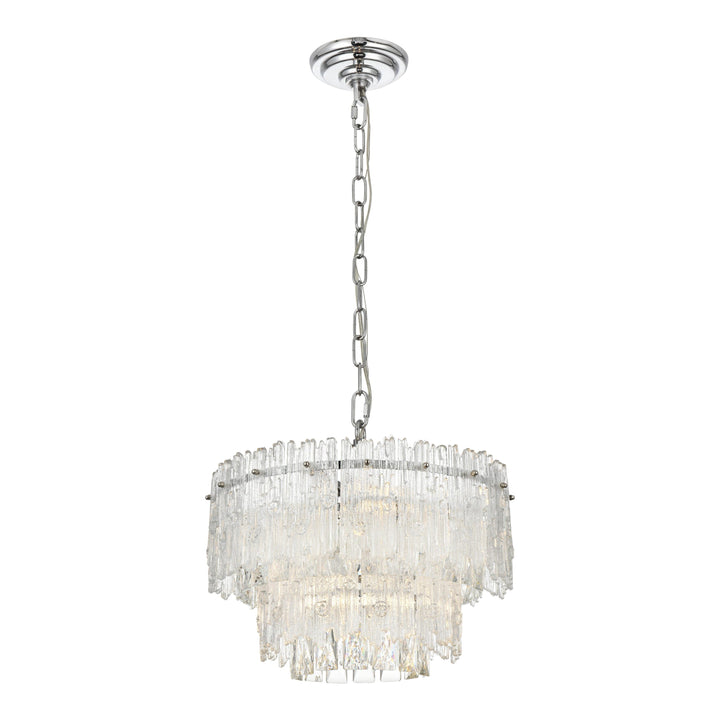 Emilia Pendant in Chrome by Elegant