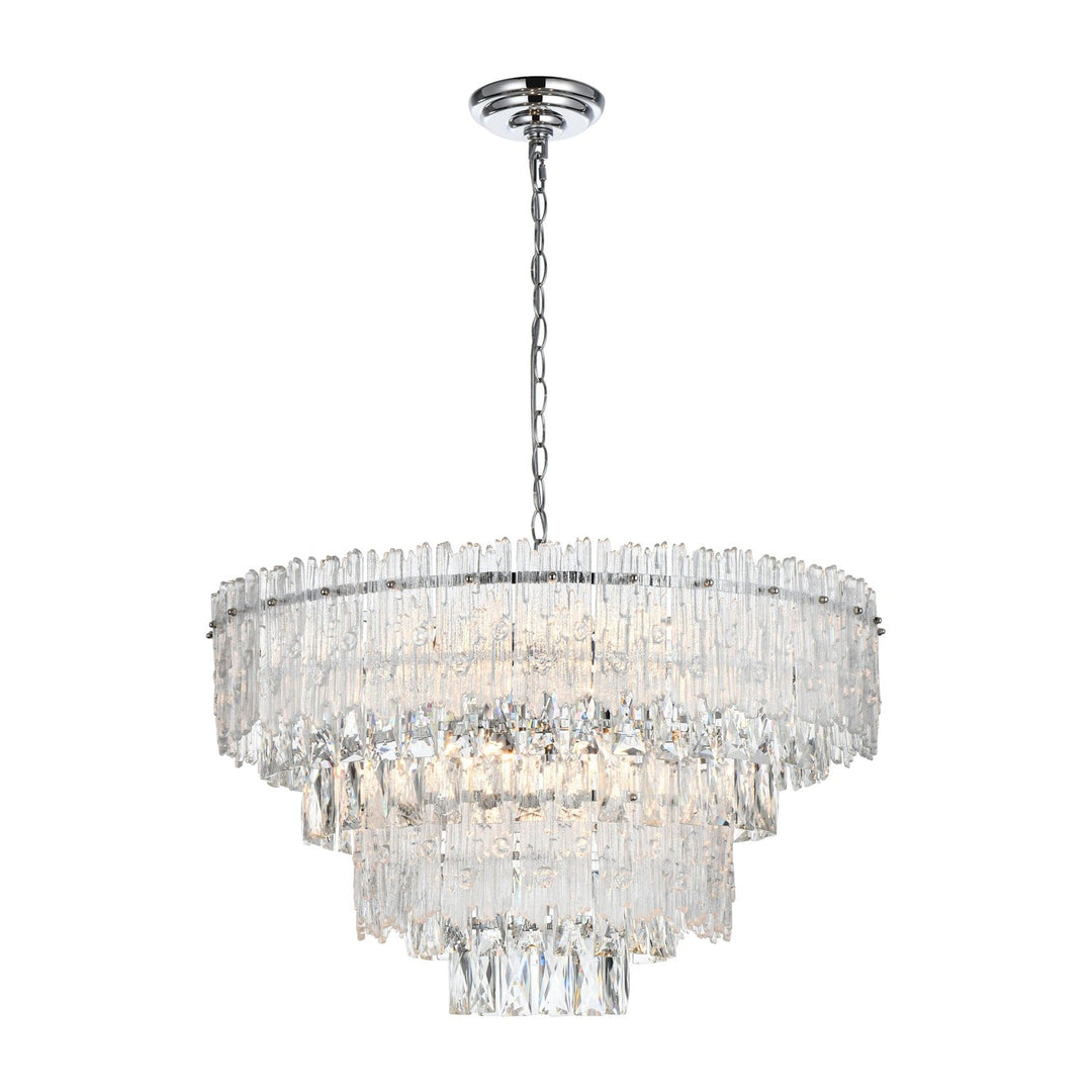 Emilia Chandelier in Chrome by Elegant