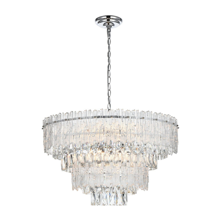 Emilia Chandelier in Chrome by Elegant