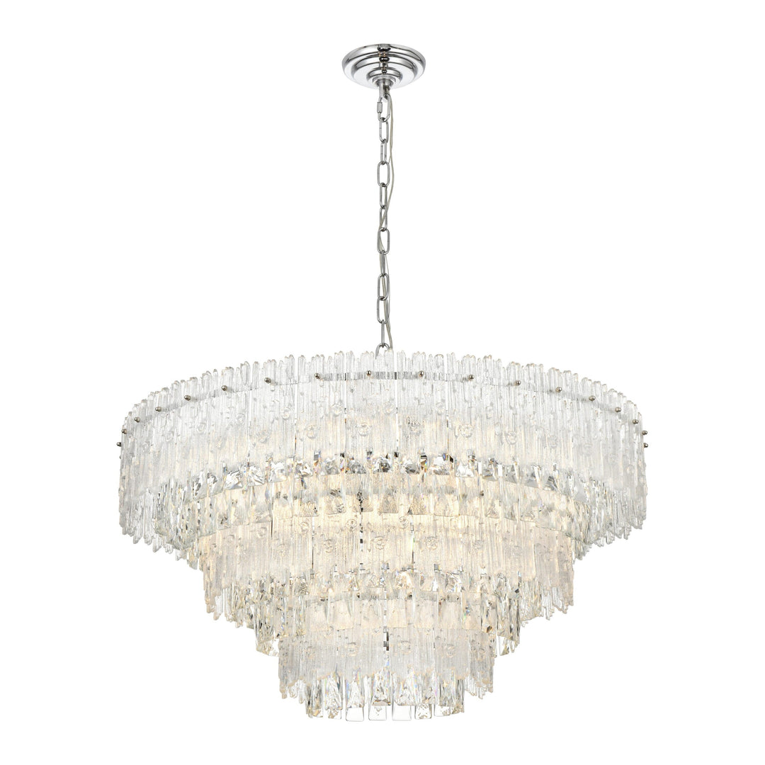 Emilia Pendant in Chrome by Elegant