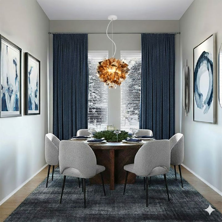 Acrylic Chandelier with Hardware by Bethel - view 5