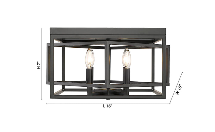 Interlocked Box Flush Mount by Bethel - view 7