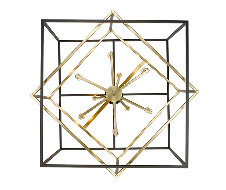 Interlocked Box Chandelier (YS218) by Bethel - view 9