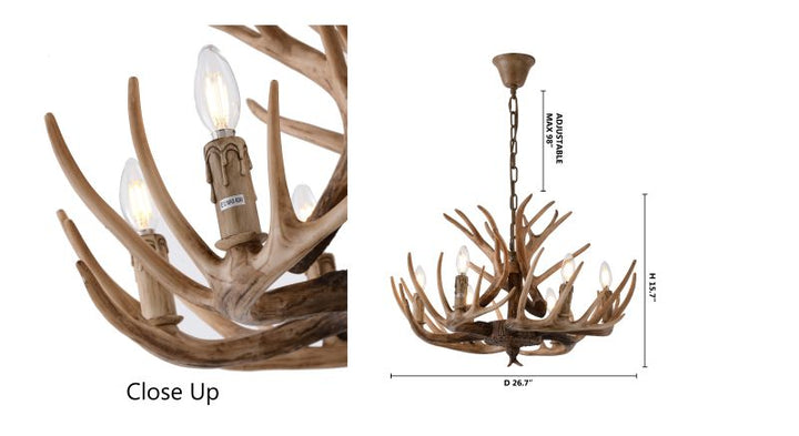 Brown Table Lamp by Bethel - view 4