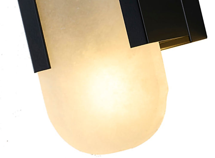 Satin Black Wall Sconce (KAC22) by Bethel - view 5